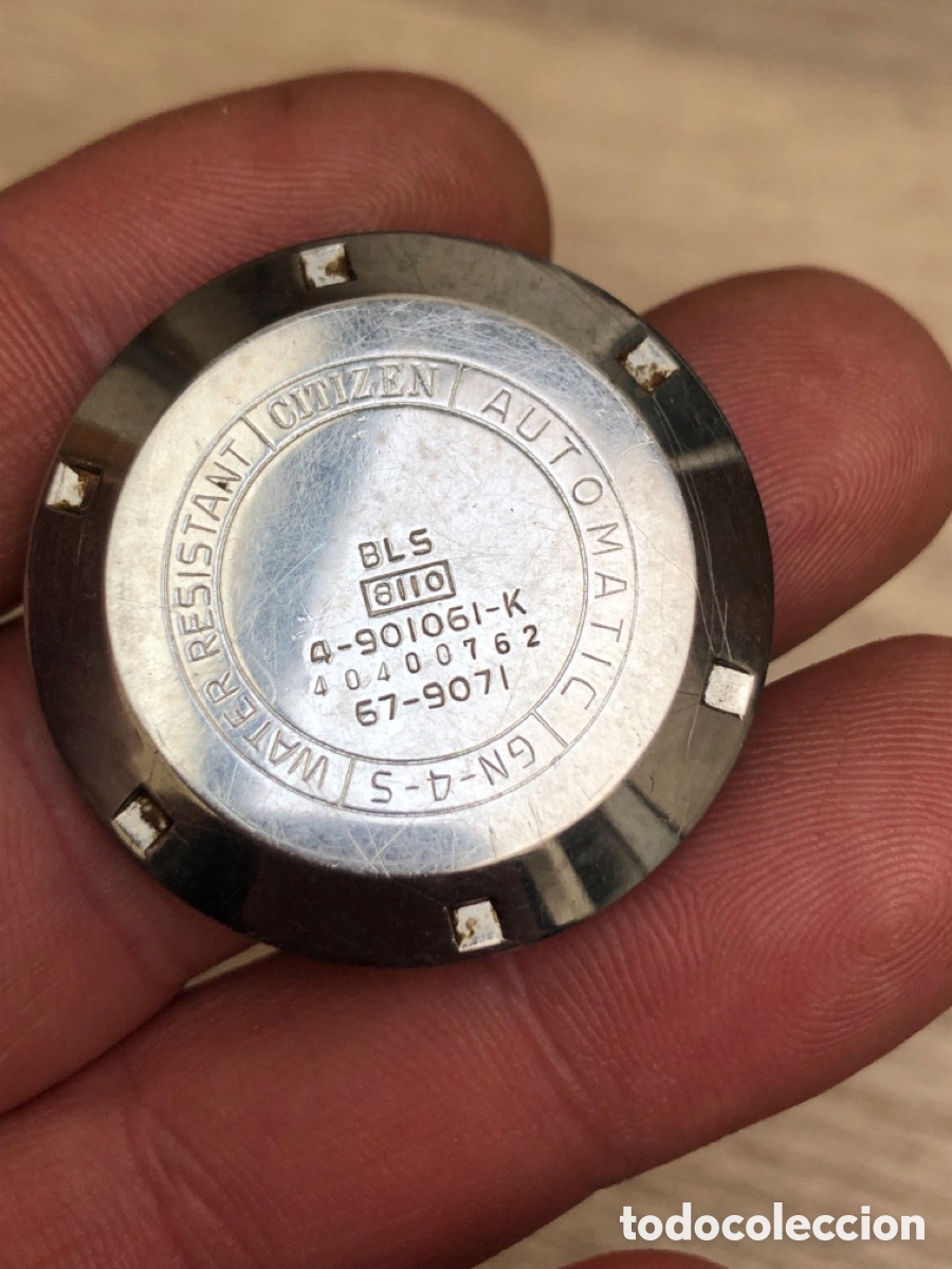 Recambios de relojes: Tapa reloj cron&oacute;grafo citizen ref 8100 - Foto 1