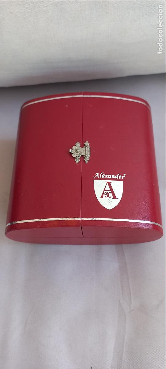 Recambios de relojes: Estuche o caja vac&iacute;a para un reloj o joyas de la marca Alexander. Joyero