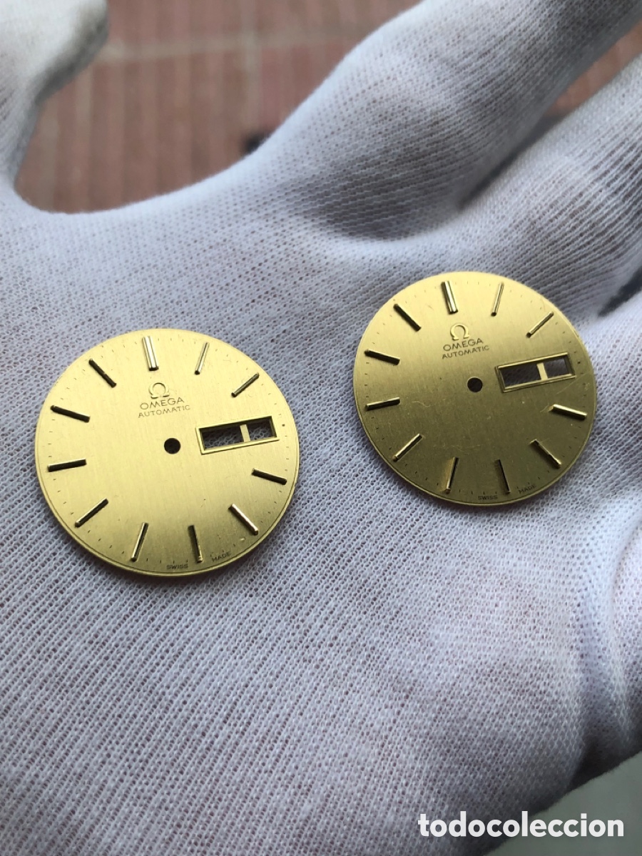 Recambios de relojes: Esfera reloj omega autom&aacute;tico nos sin uso