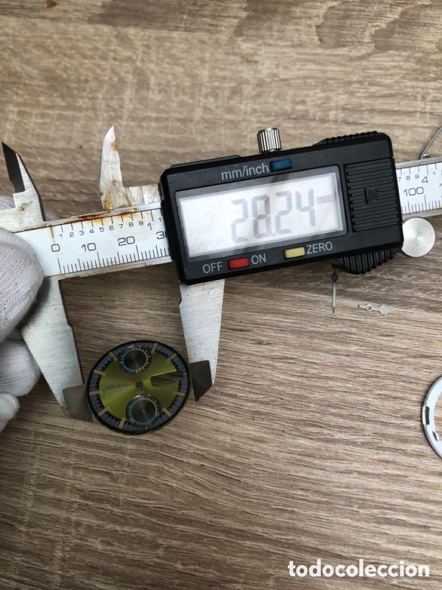 Recambios de relojes: Esfera reloj citizen autom&aacute;tico cron&oacute;grafo - Foto 9