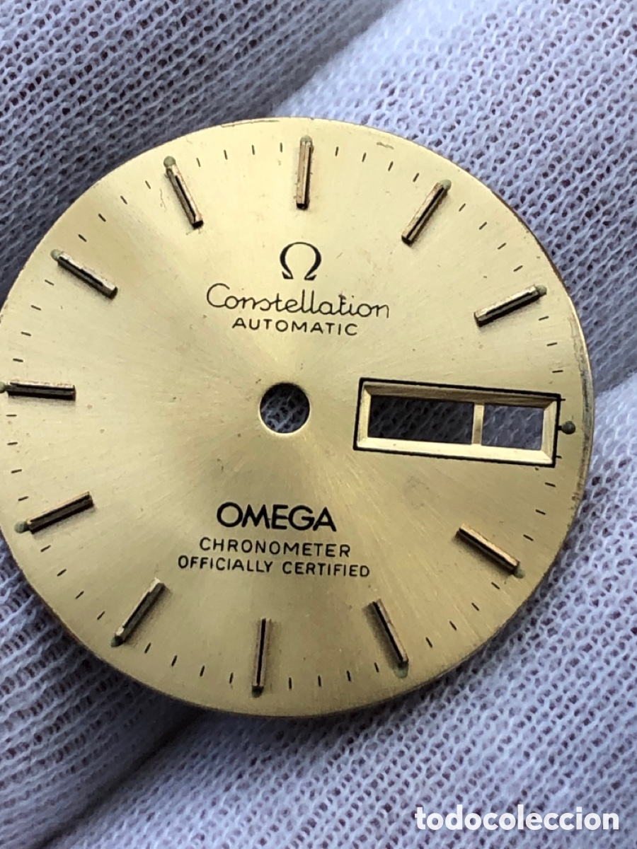 Recambios de relojes: Esfera reloj omega costellation chonometre