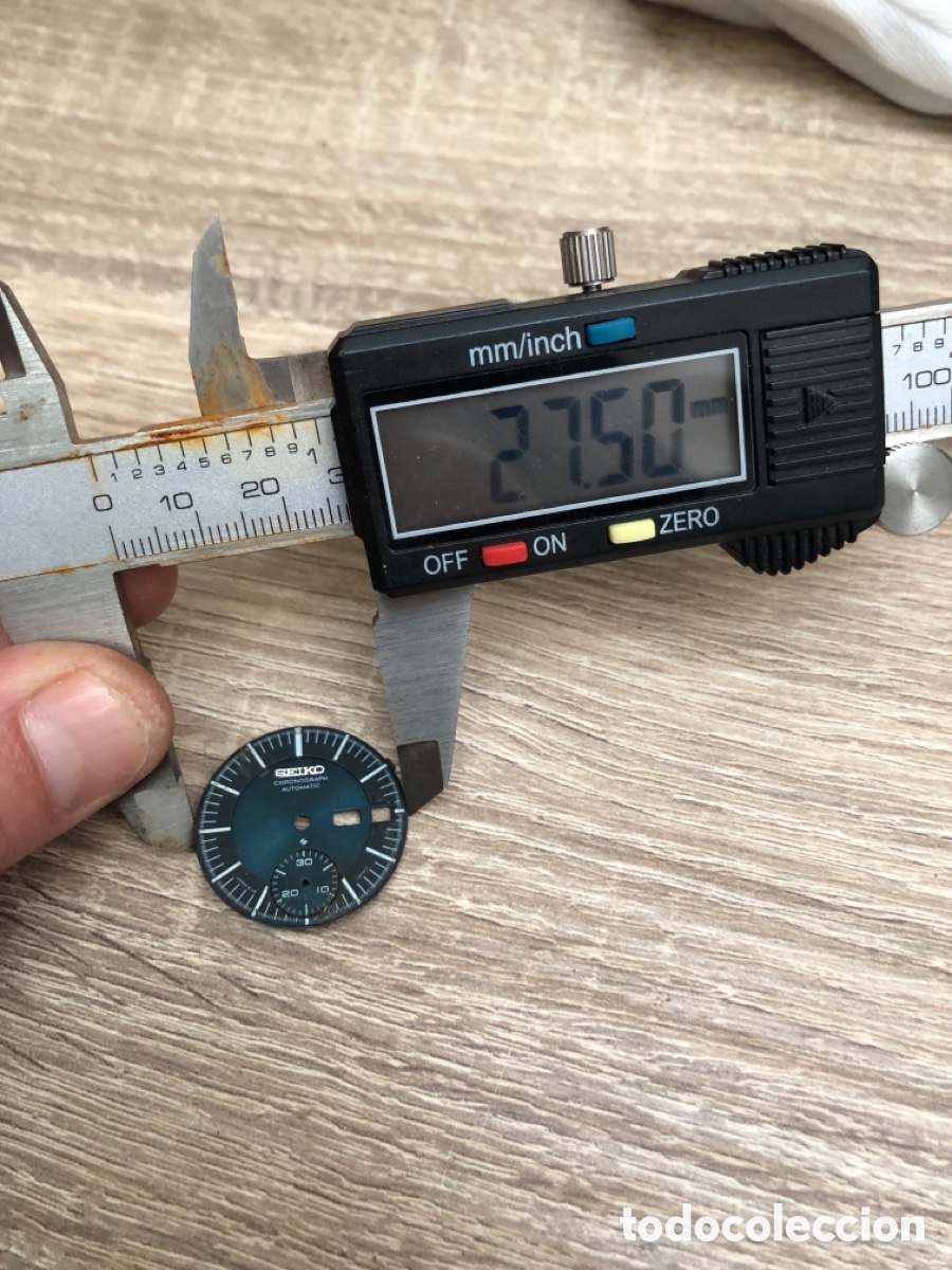 Recambios de relojes: Esfera reloj Seiko autom&aacute;tico cron&oacute;grafo - Foto 11