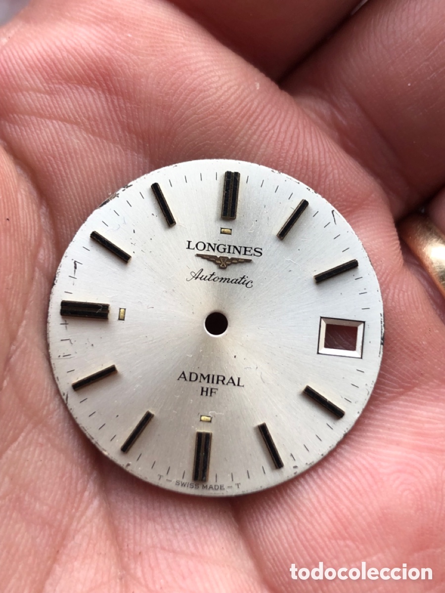 Recambios de relojes: Esfera reloj Longines adm&iacute;ral HF