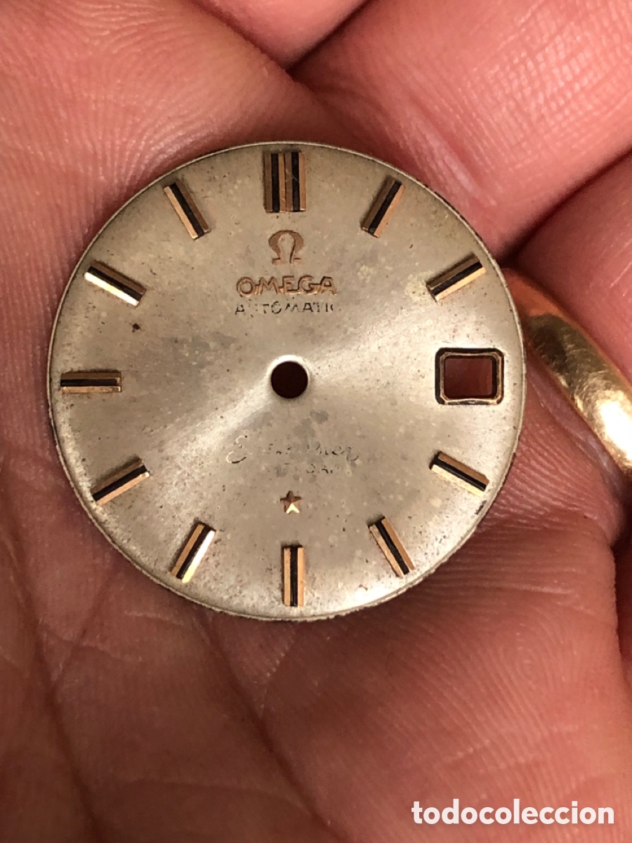 Recambios de relojes: Esfera reloj omega seamaster calendar