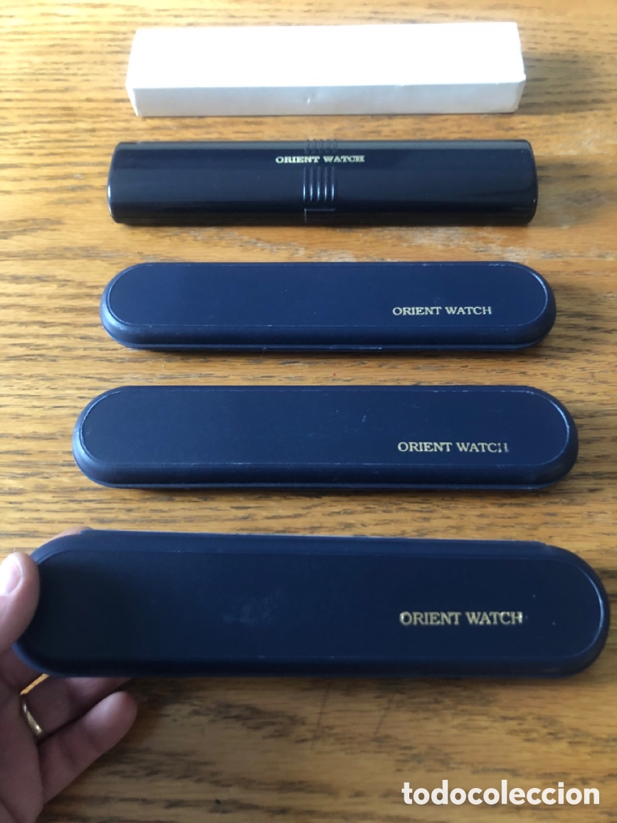 Recambios de relojes: Estuche orient a estrenar