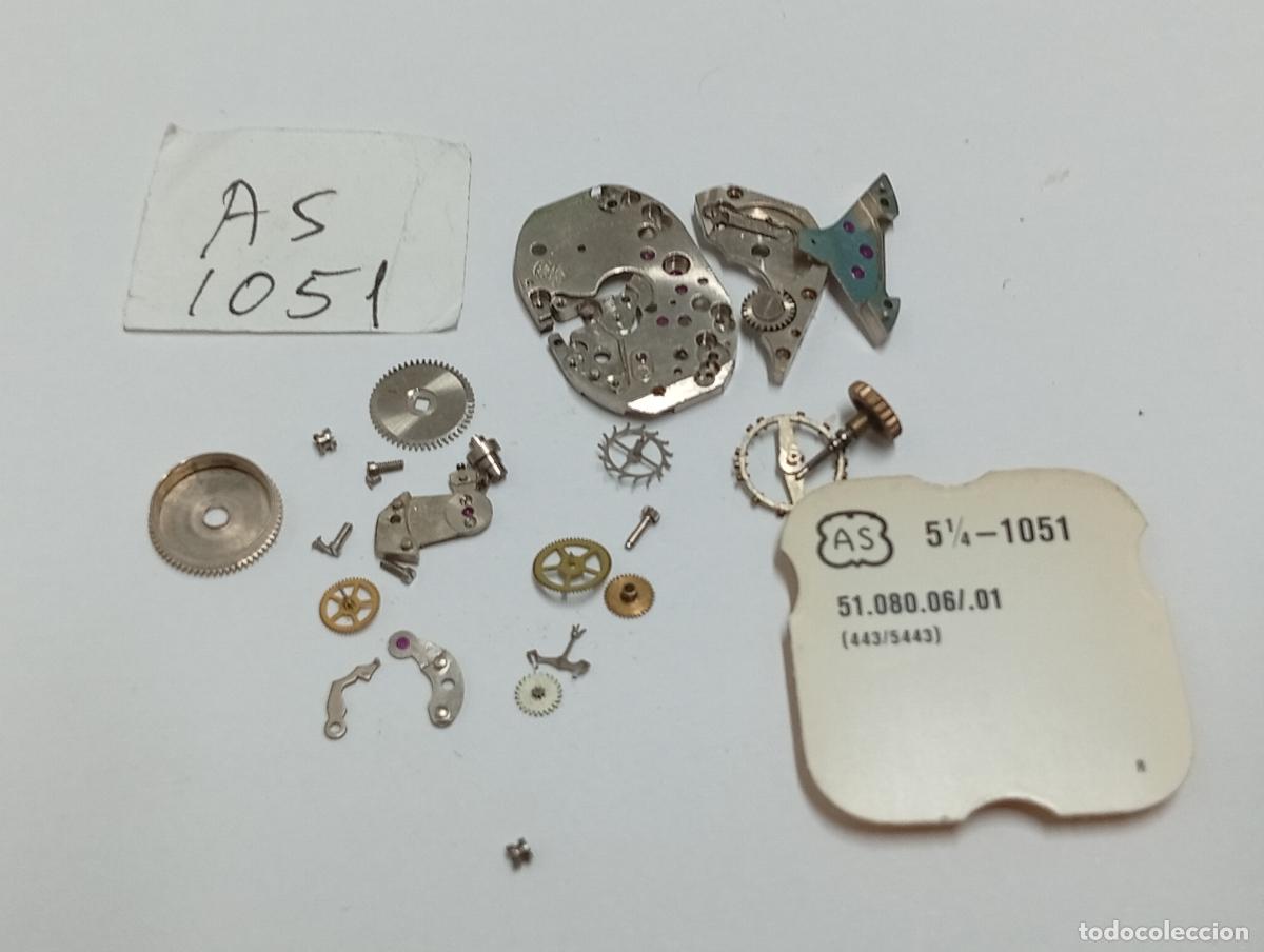 Recambios de relojes: As 1051 restos de mecanismo
