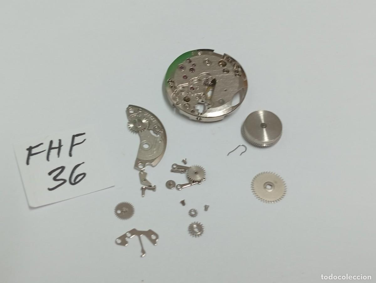 Recambios de relojes: Fhf 36, restos de mecanismo - Foto 1