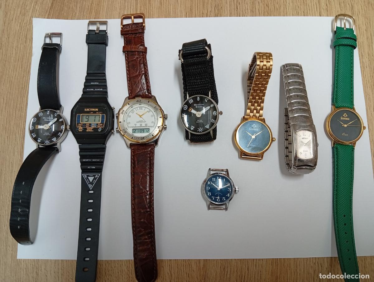 Recambios de relojes: lote de relojes revisados y funcionando