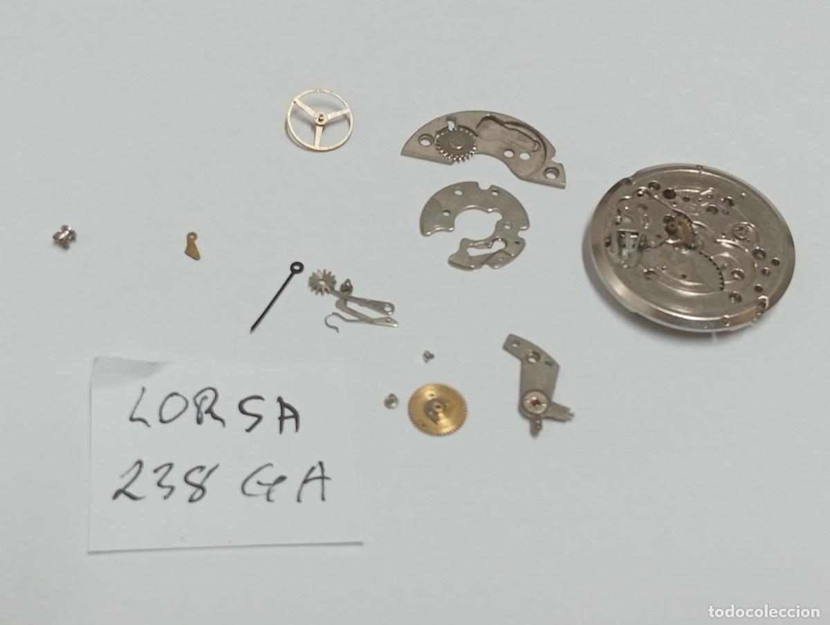 Recambios de relojes: Lorsa 238 GA, restos de mecanismo