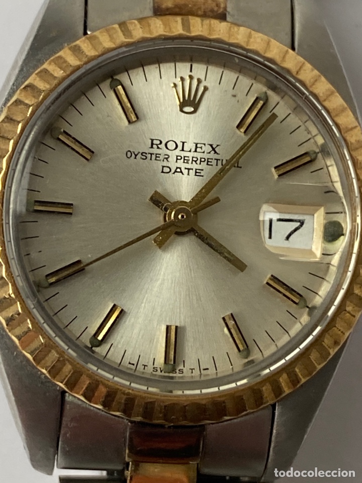 Rolex Oyster Perpetual Datejust acero y oro para señora | Comprar Rolex de segunda  mano | Comprar reloj segunda mano