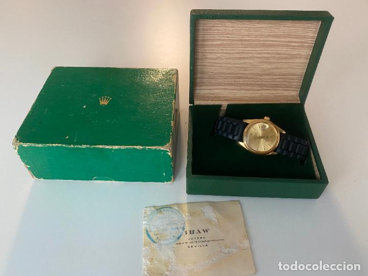 Relojes - Rolex: ROLEX OYSTER PERPETUAL DATE REF. 1500 / 1503 . YELOW GOLD 18K. AUTOMATIC WRISTWATCH , 1965 , - Foto 2 - 268420269
