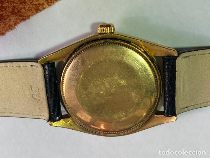 Relojes - Rolex: ROLEX OYSTER PERPETUAL DATE REF. 1500 / 1503 . YELOW GOLD 18K. AUTOMATIC WRISTWATCH , 1965 , - Foto 3 - 268420269