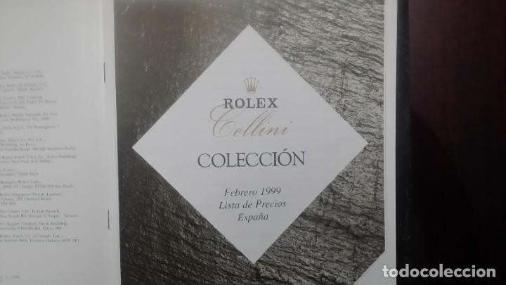Relojes - Rolex: CATALOGO ROLEX CELLINI 1999 - Foto 4