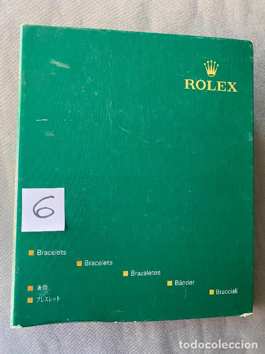 Relojes - Rolex: ROLEX BRACELETS R8 , ORIGINAL AL 100 % , BRAZALETES , CATALOGO LIBRO - Foto 7 - 293568673