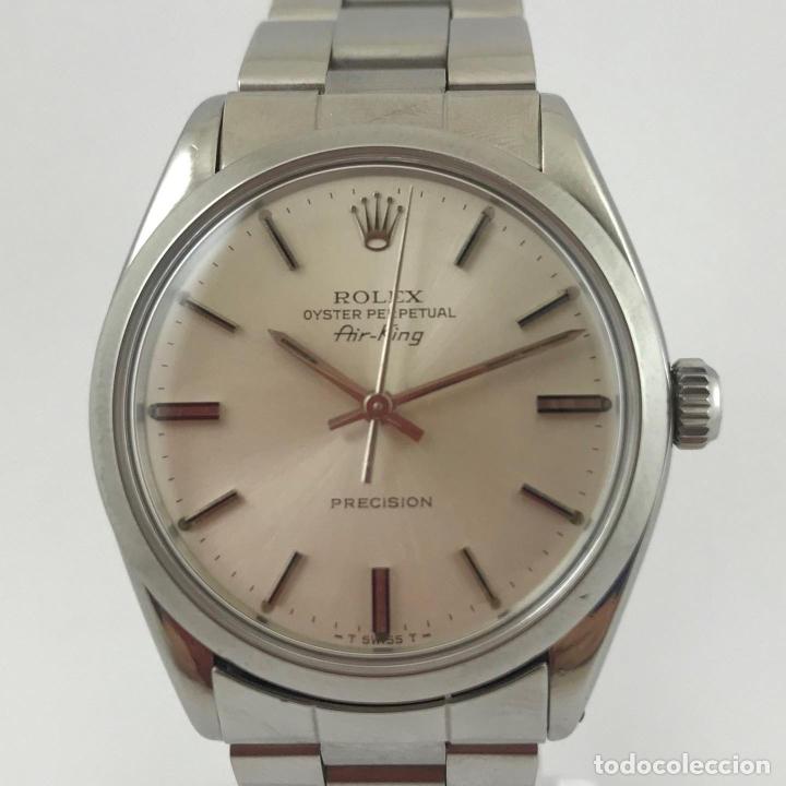 Relojes - Rolex: Rolex Oyster perpetúal . Air King. mod. 5500 Automático. Acero. Certificado . Caja , año 1983 - Foto 3 - 300213263