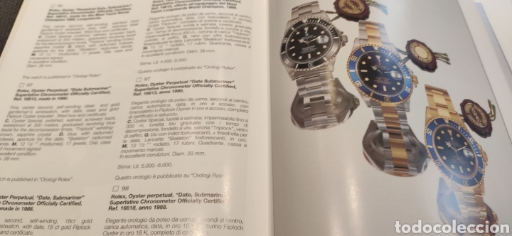 Relojes - Rolex: Raro Cat&aacute;logo Rolex 1992 - Foto 11
