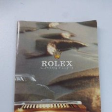 Relojes - Rolex: CATALOGO OFICIAL RELOJES ROLEX OYSTER. AÑOS 90....37 PGS. ILUSTRADO CON FOTOS DE LOS MODELOS.. Lote 400533709