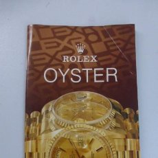 Relojes - Rolex: CATALOGO OFICIAL ROLEX OYSTER...46 PGS. AÑOS 90.. Lote 400533914