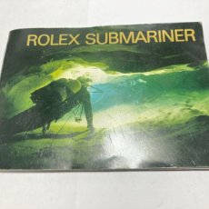Relojes - Rolex: ROLEX 1999 SUBMARINER,SEA DWELLER FOLLETO MANUAL CASTELLANO SUBMARINER. Lote 402640959