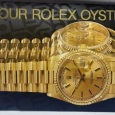 Relojes - Rolex: ROLEX OYSTER FOLLETO INGLÉS -BOOKLET ORIGINAL PARA ROLEX OYSTER (EN INGLES)