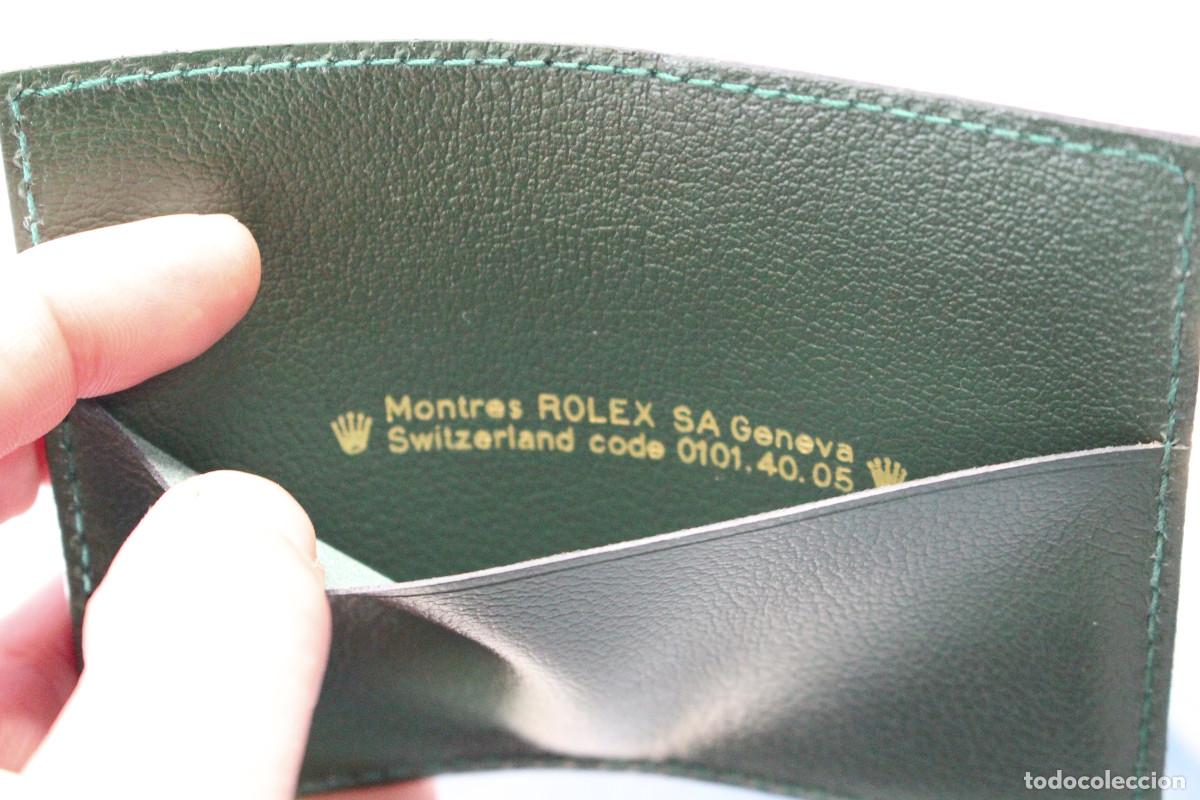 Relojes - Rolex: Rolex portadocumentos de piel. - Foto 3