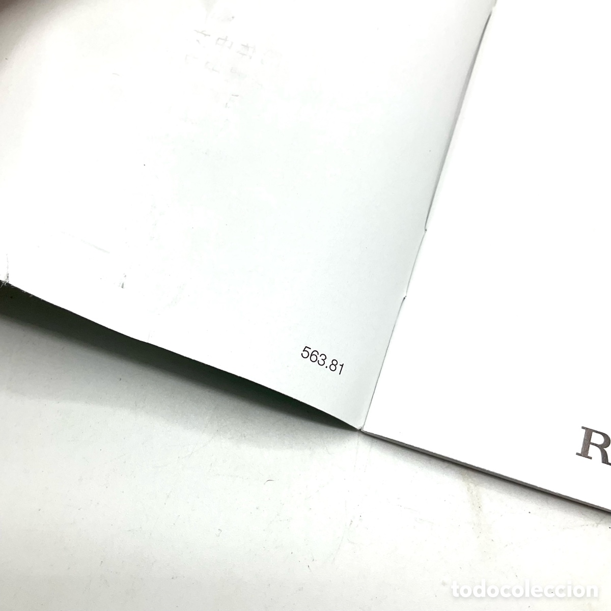 Relojes - Rolex: ROLEX - manual de garant&iacute;a 563.81 - documento de reloj &ldquo;&rdquo; - Foto 4