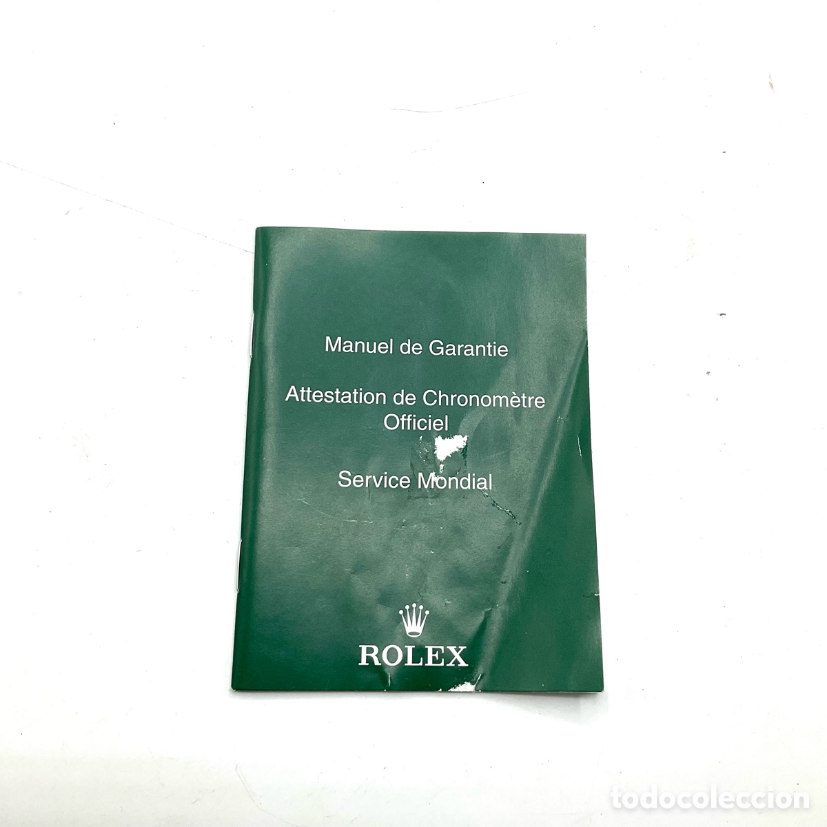 Relojes - Rolex: ROLEX - manual de garant&iacute;a 563.81 - documento de reloj &ldquo;&rdquo; - Foto 1