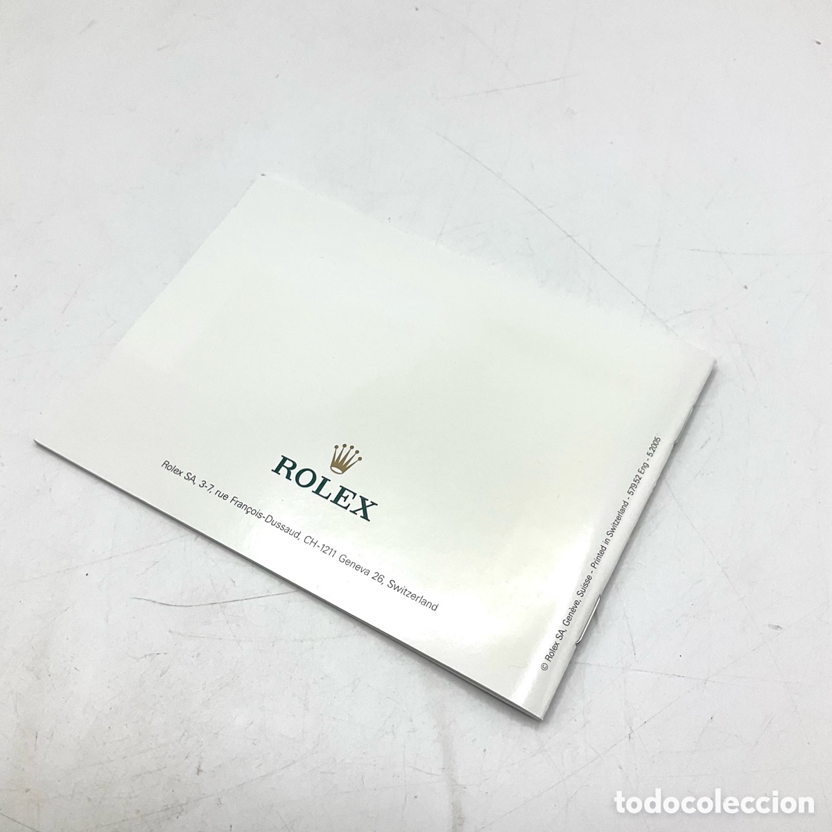 Relojes - Rolex: ROLEX OYSTER 579.52 - documento de reloj &ldquo;&rdquo; - Foto 2