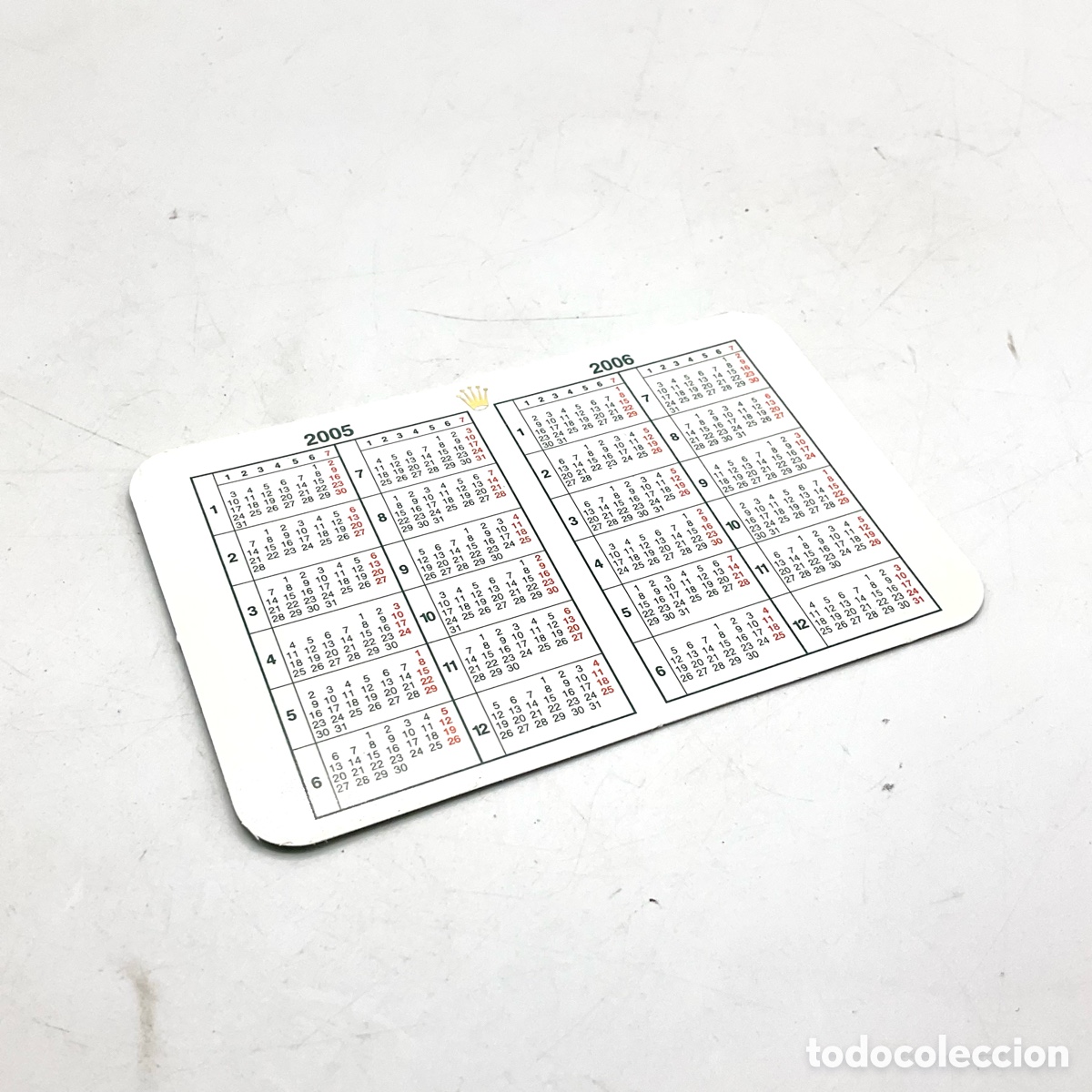Relojes - Rolex: ROLEX calendario 2005 2006 - documento de reloj &ldquo;&rdquo; - Foto 3