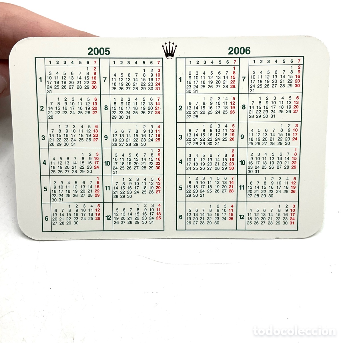 Relojes - Rolex: ROLEX calendario 2005 2006 - documento de reloj &ldquo;&rdquo; - Foto 1