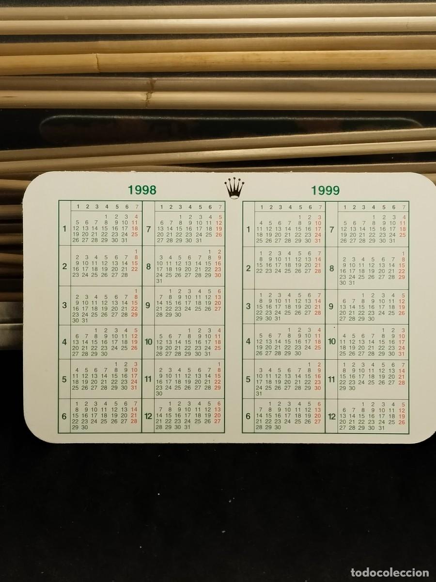 Relojes - Rolex: Calendario Rolex a&ntilde;o 98 - Foto 2