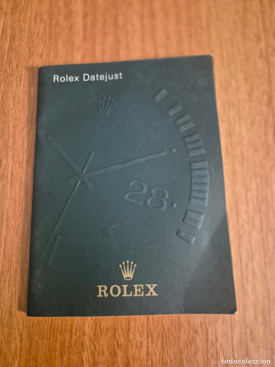 Relojes - Rolex: MANUAL, ROLEX DATEJUST. 2002. - Foto 1
