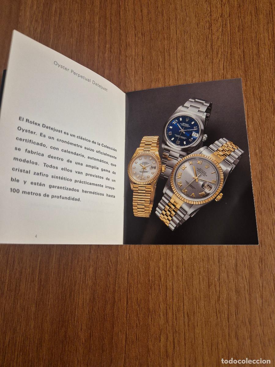 Relojes - Rolex: MANUAL, ROLEX DATEJUST. 2002. - Foto 3