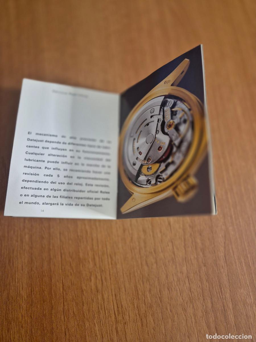 Relojes - Rolex: MANUAL, ROLEX DATEJUST. 2002. - Foto 6