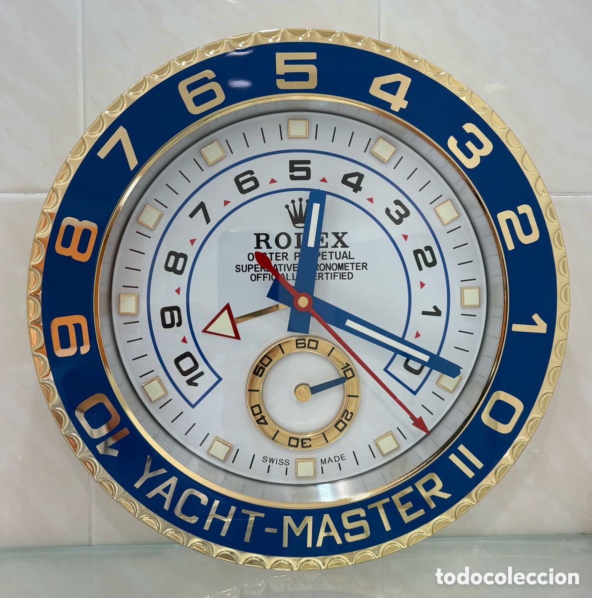 Rel&oacute;gios - Rolex: Reloj de Pared Yacht M&aacute;ster de Rolex