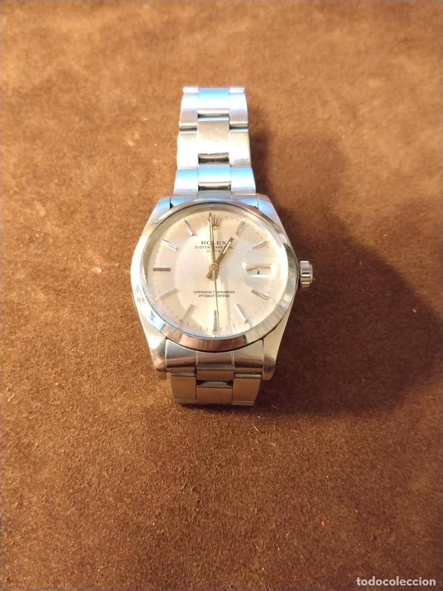 Relojes - Rolex: ROLEX Oyster Perpetual Date 1500 &ndash; Acero &ndash; Brazalete 78350 &ndash; Endlinks 557 &ndash; A&ntilde;os 70 &ndash; Original