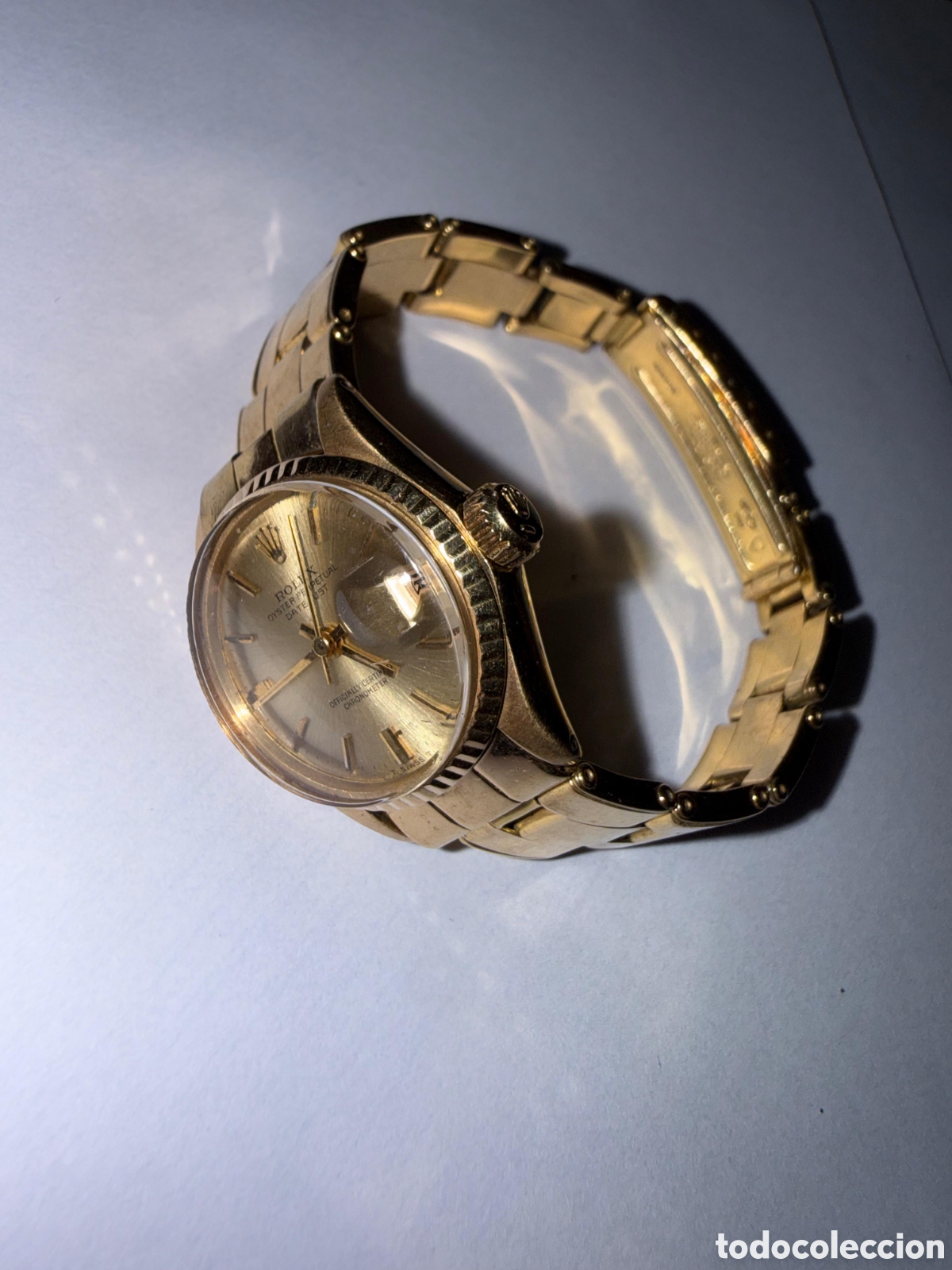 Relojes - Rolex: Reloj ROLEX de ORO, modelo Datejust, 18k. Funciona.