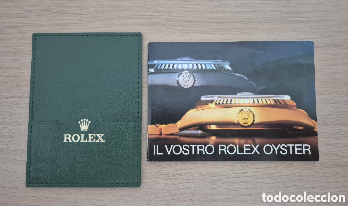 Relojes - Rolex: Original Booklet Il Vostro Rolex Oyster 1986 Italian