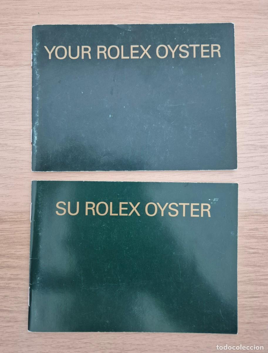 Relojes - Rolex: Original 2x Booklet Your/Su Rolex Oyster
