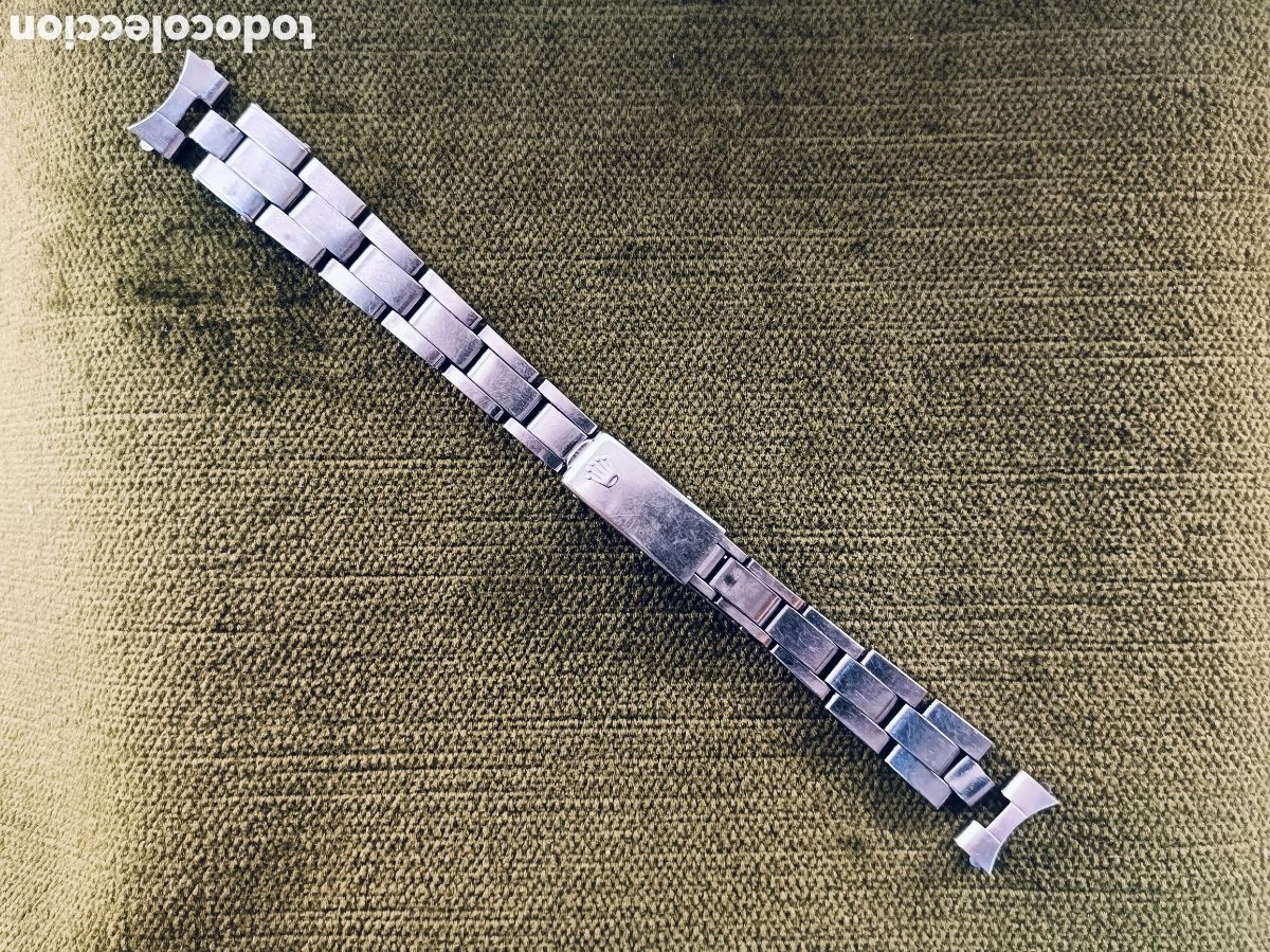 Relojes - Rolex: ROLEX CORREA PARA RELOJ DE SE&Ntilde;ORA . REF 266. ACERO . LARGO 14 CM . ANCHO 13 MM