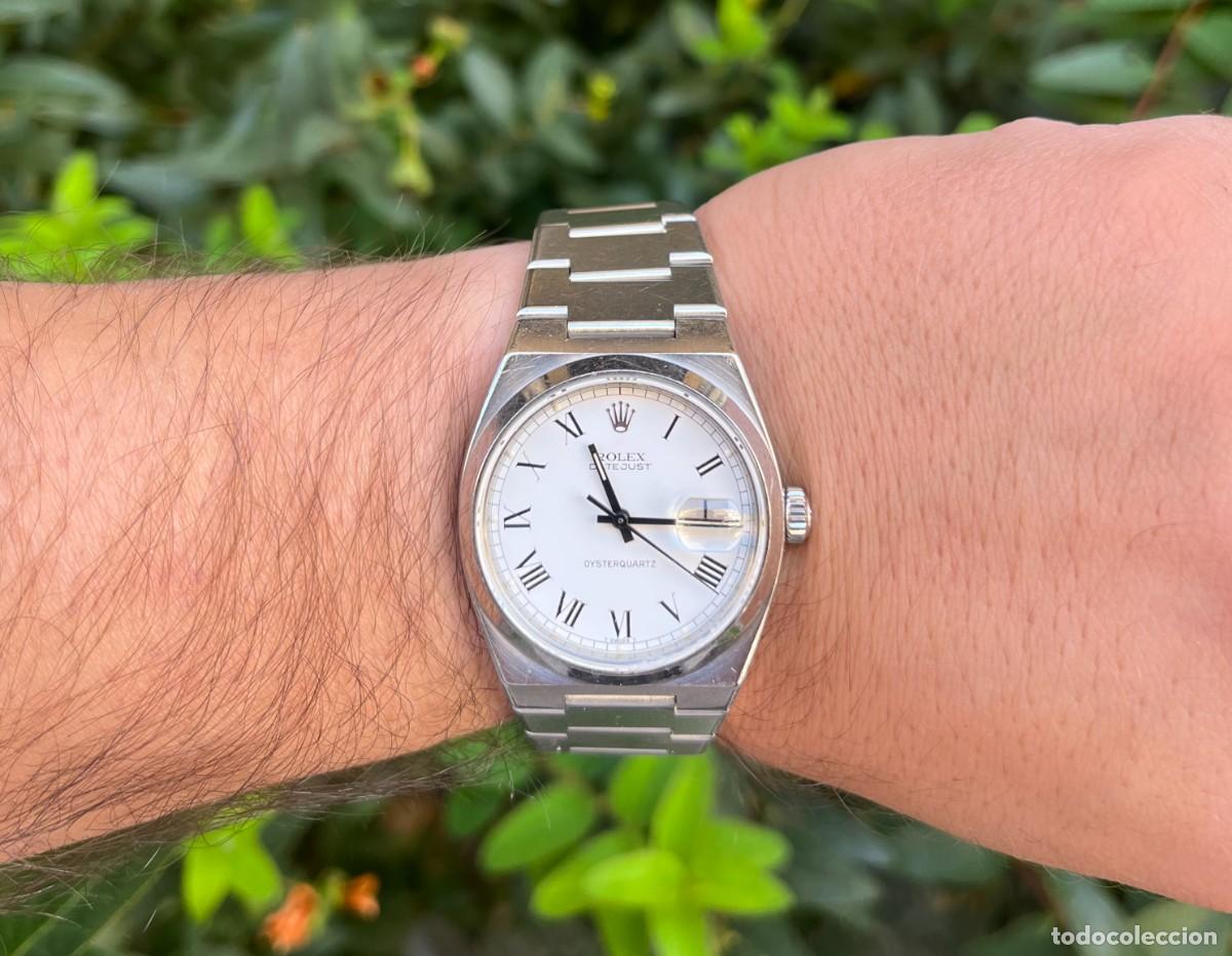 Relojes - Rolex: ROLEX DATEJUST OYSTERQUARTZ 17000 ESFERA BUCKLEY ROMANA ACERO 1979