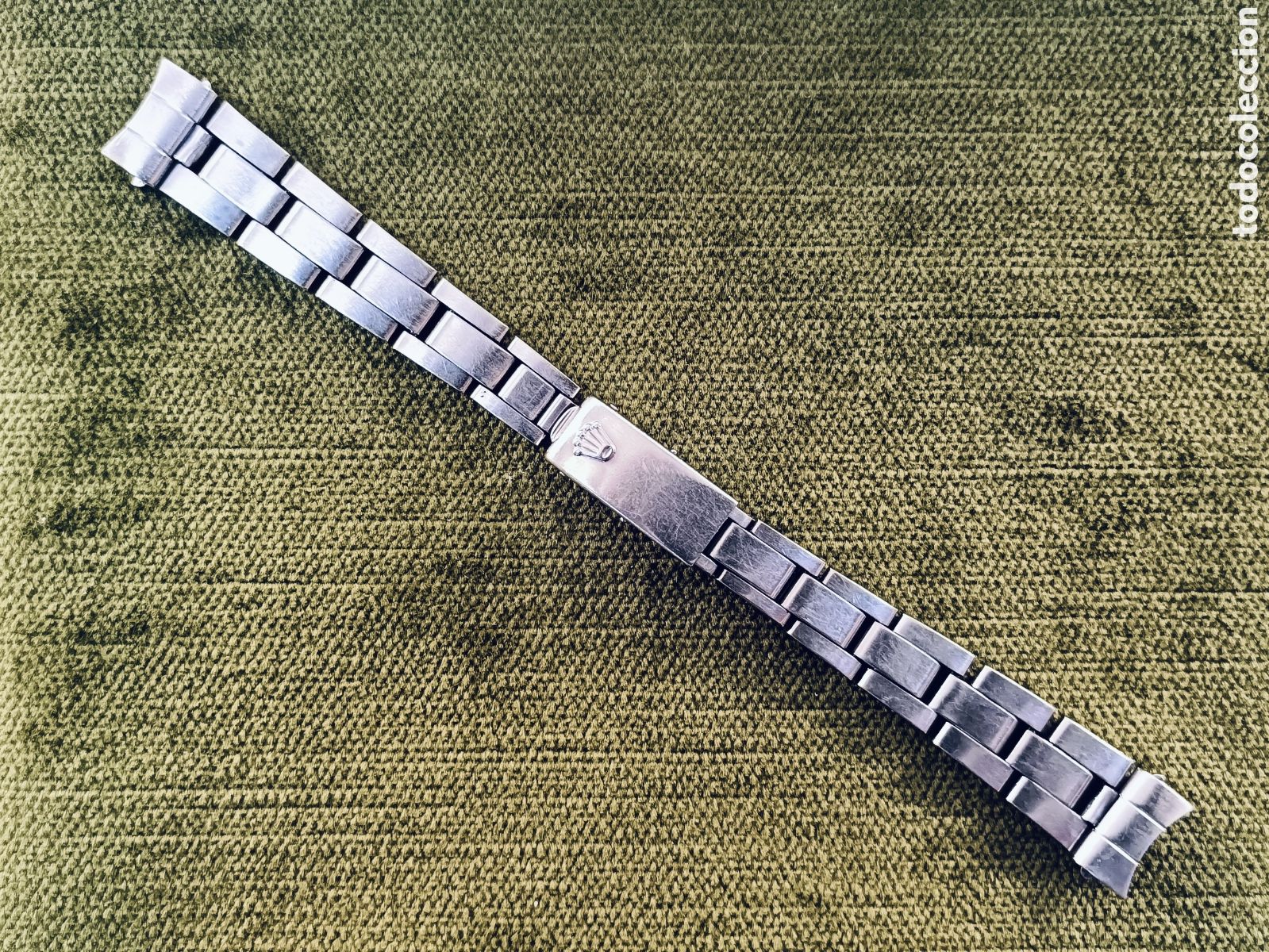 Relojes - Rolex: ROLEX CORREA PARA RELOJ DE SE&Ntilde;ORA . REF 366. ACERO . LARGO 14 CM . ANCHO 13 MM
