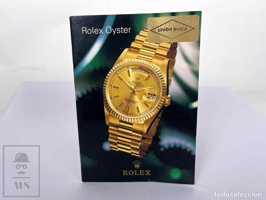 Relojes - Rolex: Cat&aacute;logo de Relojes Rolex - Rolex Oyster - Uni&oacute;n Suiza - A&ntilde;o 1999