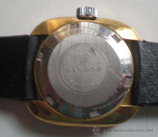 Relojes - Sandox: RELOJ SRA SANDOZ CHAPADO EN ORO - Foto 4