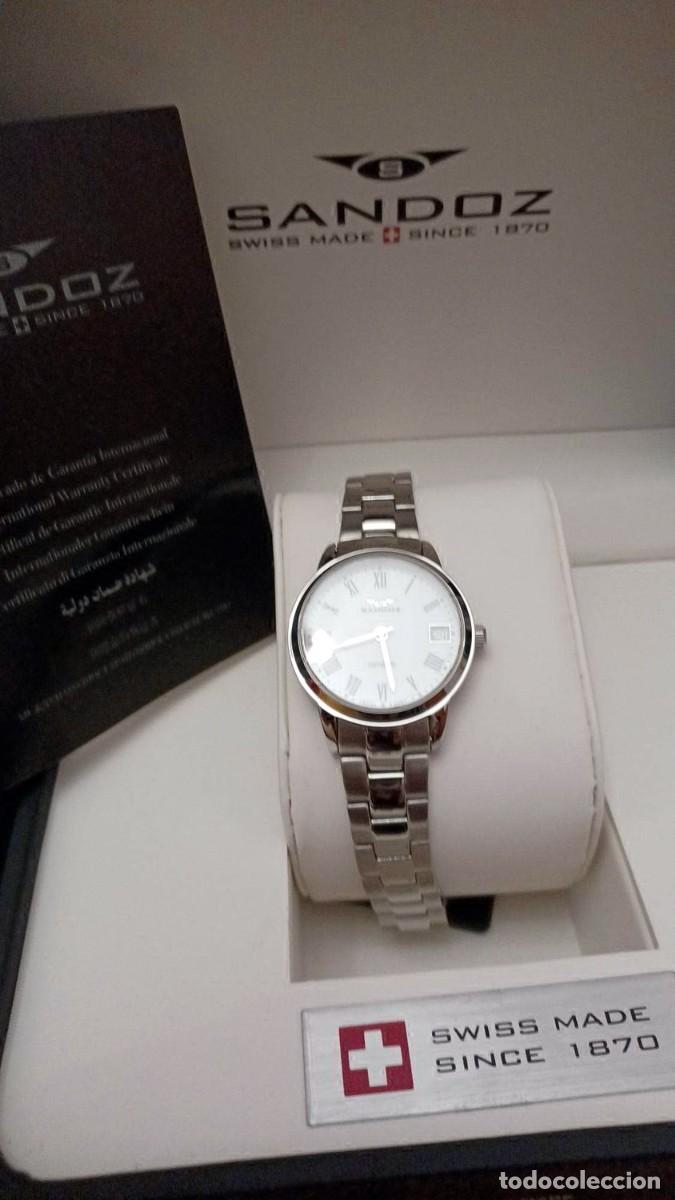 Relojes - Sandox: RELOJ DE PULSERA MARCA SANDOZ A ESTRENAR - Foto 4