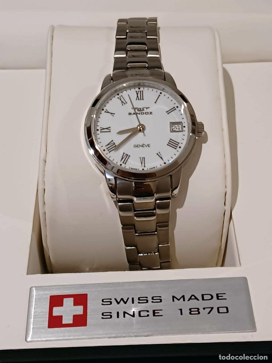 Relojes - Sandox: RELOJ DE PULSERA MARCA SANDOZ A ESTRENAR - Foto 6