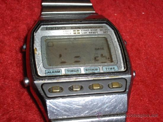 Reloj watch digital lcd seiko a547-5040 necesit - Venduto in vendita  diretta - 36648797