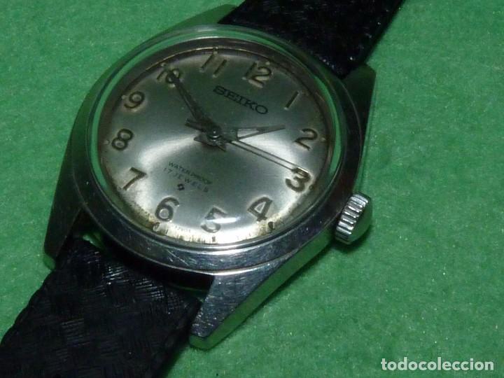 Relojes - Seiko: Buscado reloj Seiko 66-7071 carga manual 17 rubis vintage 1969 made in Japan todo acero waterproof - Foto 2 - 101776931