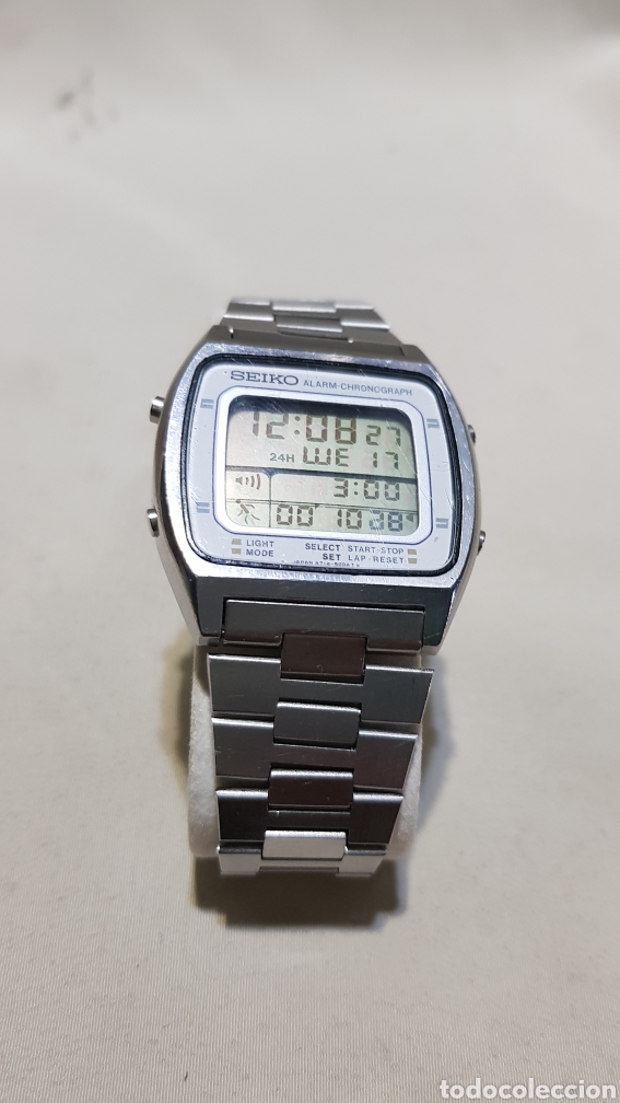 Reloj vintage seiko a714 500a running man . fun - Sold through Direct Sale  - 109450355