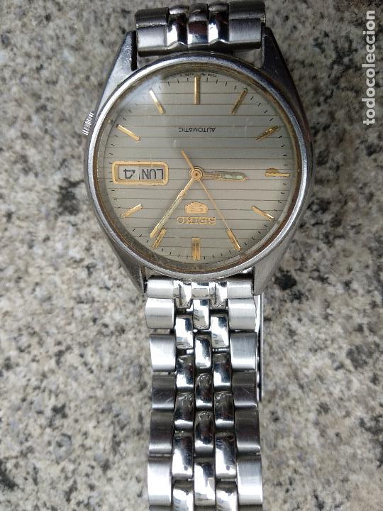 Relojes - Seiko: Reloj Seiko 5 autom&aacute;tico funcionando correctamente - Foto 2